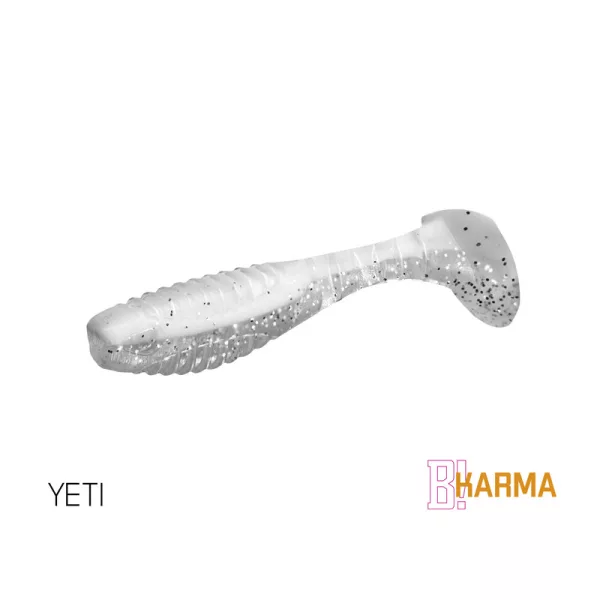 Gummifisch Delphin KARMA UVs / 5 Stk 8cm/YETI