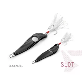 Delphin Blinker SLOT Taumelblinker 15gr Black Nickel
