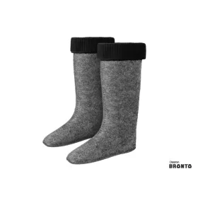 Delphin Bronto Schwarzer Ersatz-Stiefeleinsatz 42