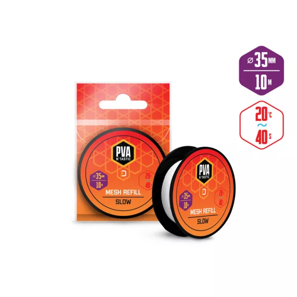 Delphin PVA n 'tastic Ersatznetz / 10m - 35mm PVA-Netz