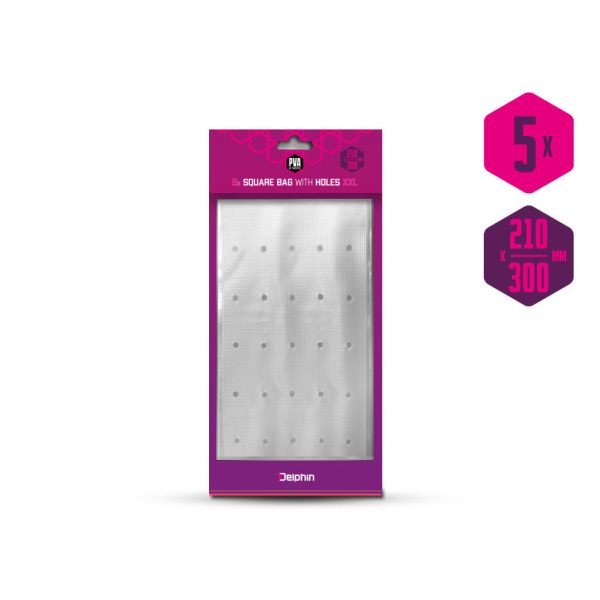 Delphin PVA n tastic PVA-Beutel mit Löchern XXL / 5 Stk. 300x210mm