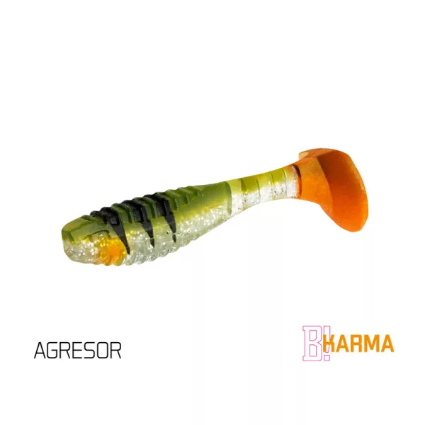 Delphin KARMA UVs / 6x 5Stk 10cm/AGRESOR DuoPACK BOX