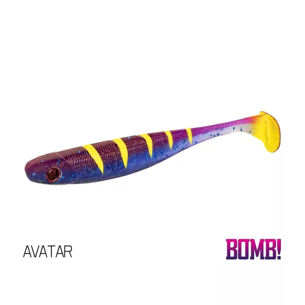 Delphin DuoPACK BOX BOMB! Rippa / 12x 5 Stk 5cm/AVATAR Gummifisch