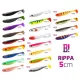 Delphin DuoPACK BOX Top mix BOMB! Rippa / 12x 5 Stk 5cm/MIX Gummifisch