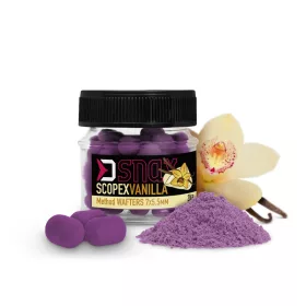   Delphin D SNAX WAFT Köder 7x5.5mm/20g Scopex-Vanille Wafters