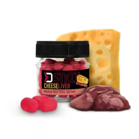 Delphin D SNAX WAFT Köder 7x5.5mm/20g Käse - Leber Wafters