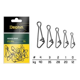 Delphin Hakenclip #4 10db