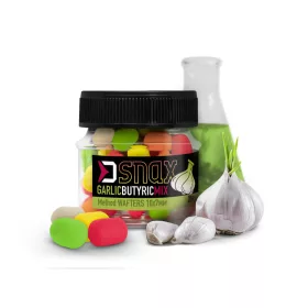   Delphin MIX D SNAX WAFT Köder 10x7mm/20g Knoblauch-Buttersäure Wafters