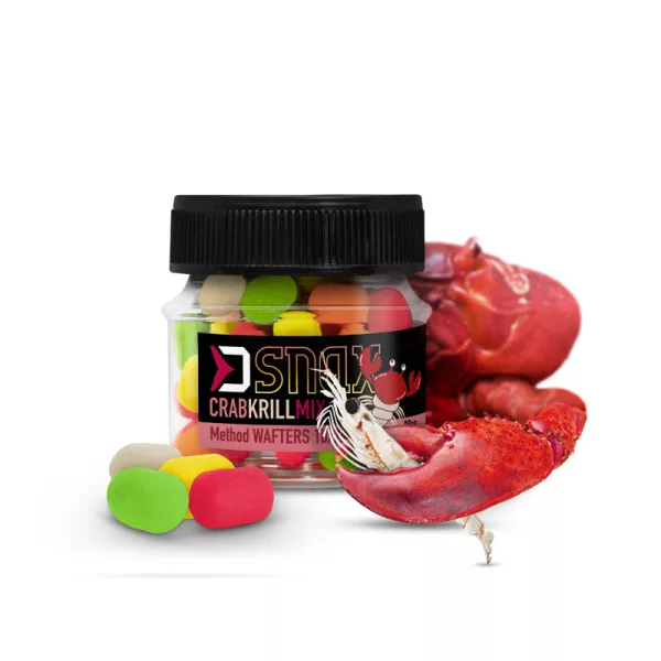 Delphin MIX D SNAX WAFT Köder 10x7mm/20g Krebs-Krill Wafters
