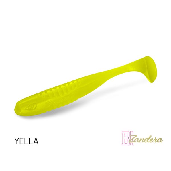 Delphin Zandera UVs - Yella 10cm Plastik Köder 5Stk