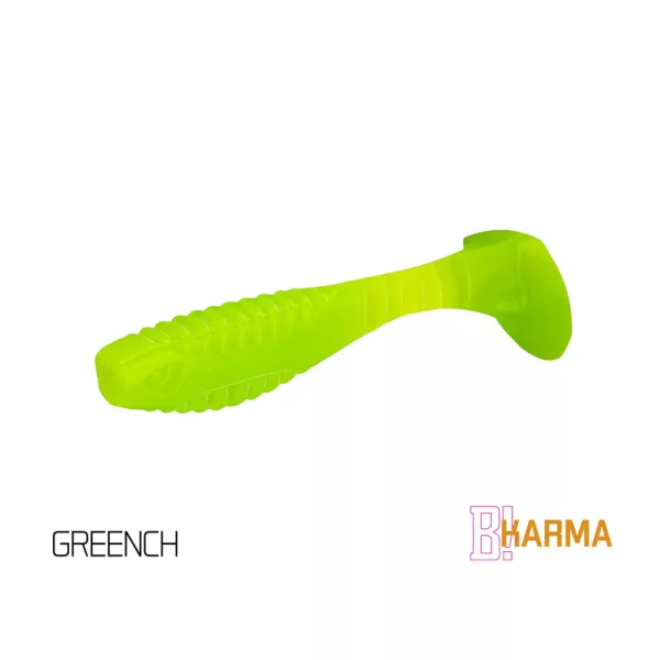 Delphin Karma UVs - Greench 8cm Plastik Köder 5 Stück
