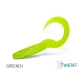 Delphin TwistaX Eeltail UVs - Greench 15cm Kunststoffköder 5 Stk.