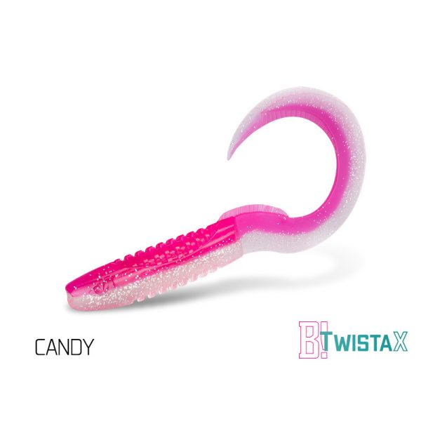 Delphin TwistaX Eeltail UVs - Candy 15cm Kunststoffköder 5 Stk.