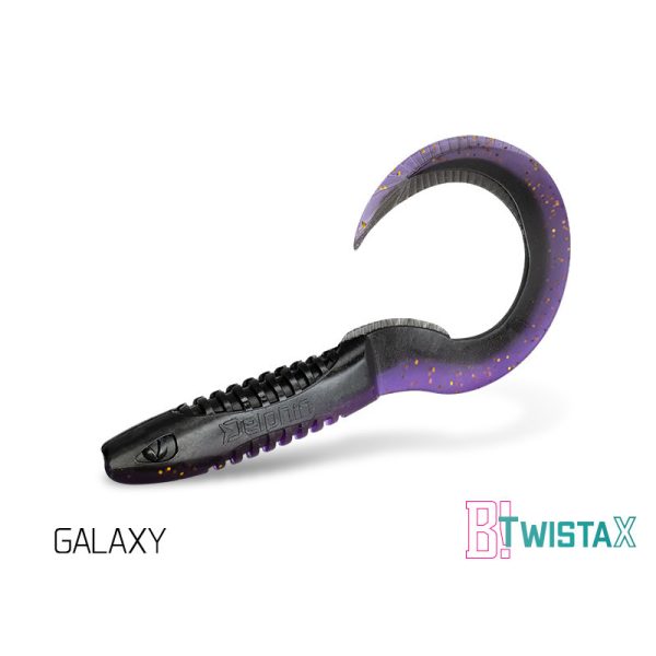 Delphin TwistaX Eeltail UVs - Galaxy 6cm Kunststoffköder 5 Stk.