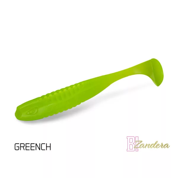 Delphin Zandera FlexiFloat UVs - Greench 12cm Plastikköder 5 Stk.