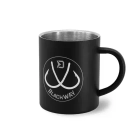 Delphin BlackWay Edelstahltasse