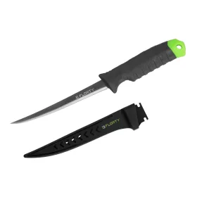Delphin Floaty Filetiermesser mit Schutzhülle, Klinge 15cm