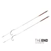 Delphin THE END Skin rig Gebundener Haken 20cm/25lbs/#8