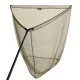Delphin Partisan 2-teiliger Karpfen-Kescher 100x100cm 1,80m