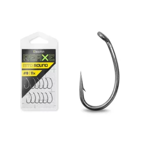   Delphin Reaxe MTD Round Öhr, Widerhaken Feeder Haken #10 11Stk