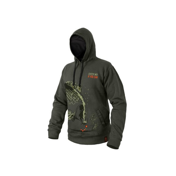 Delphin Catch Me Carp NX L Kapuzenpullover