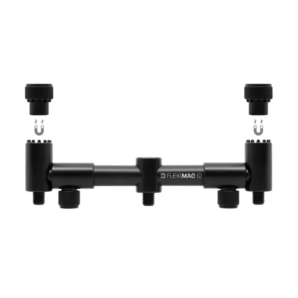 Delphin FlexiMag Buzz Verstellbarer 2-Ruten Buzz Bar L