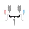 Delphin FlexiBuzz Verstellbarer 2-Ruten Buzz Bar L
