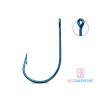 Delphin B! Neo ZanderPoint Blu 1/0 geöhrter Spinnfischhaken mit Widerhaken 10Stk
