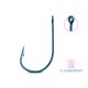 Delphin B! Neo ZanderPoint Blu 1/0 geöhrter Spinnfischhaken mit Widerhaken 10Stk