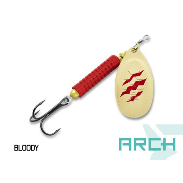 Delphin Arch Spinner Bloody 4gr Spinner
