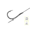 Delphin Braided Sting Feeder Rig 8cm Geflochten, vorgebunden, 4 Chinu Haken 10Stk