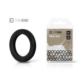 Delphin The End Ring 3,1mm Metallring 30Stk.