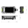 Delphin MagNeon Magnetbox 8x4,1x2,4cm 3 Stk.
