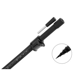 Delphin BlackStix Erdspieß 110-180cm