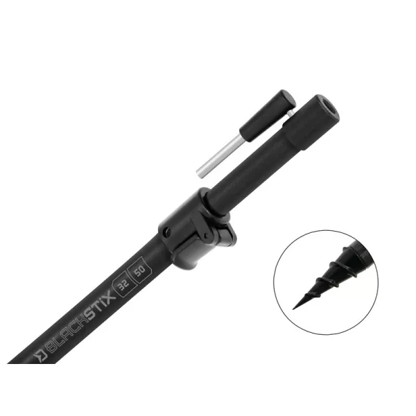 Delphin BlackStix Erdspieß 110-180cm