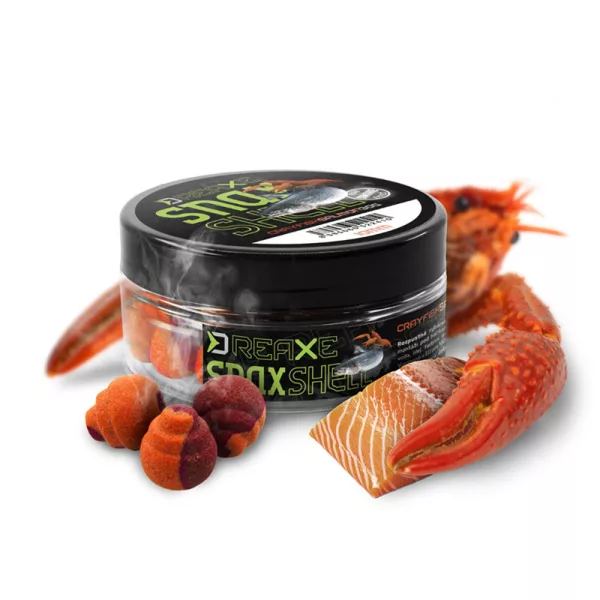 Delphin D Snax Shell 10mm Lachs - Krebs Lösliche Wafters 30gr