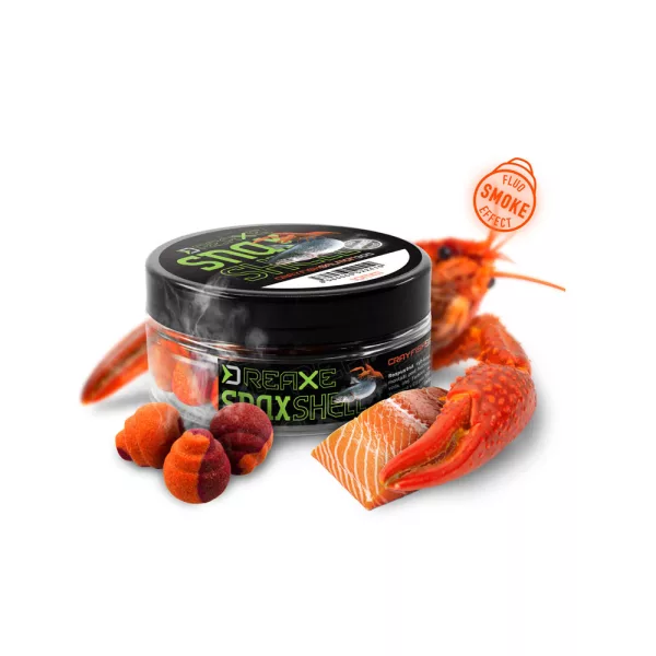 Delhpin D Snax Shell 14mm Lachs - Krebs Lösliche Wafters 30gr