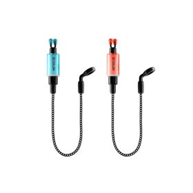Delphin Color Kettenbissanzeiger Set Blau und Rot 2Stk