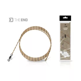 Delphin The End Leadcore + Swivel 1,0m Vorfach-Set 3 Stk.