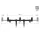 Delphin RPX ProMax BlackWay Vorderer FlexiMag Buzz Bar für 3 Ruten 30-45cm