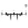 Delphin RPX ProMax BlackWay Hinterer Flexi Buzz Bar für 3 Ruten 25-37cm