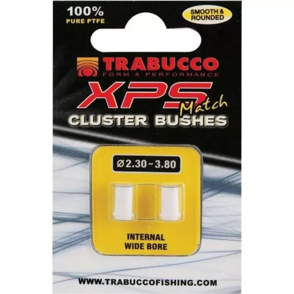 Trabucco XPS Cluster Bushes Ptfe Match Teflonhülsen-Set 2Stk