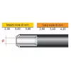 Trabucco XPS Cluster Bushes Ptfe Match Teflonhülsen-Set 2Stk