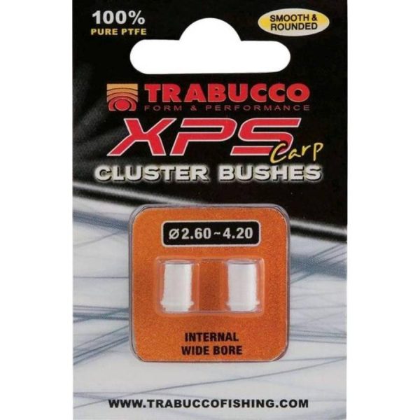 Trabucco XPS Cluster Bushes Ptfe Carp Teflonhülsen-Set 2Stk