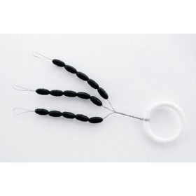 Trabucco Fl.Stop Schwarz M Gummistopper