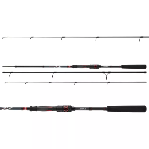 Daiwa Ninja X Mobile Spin 2,45m 15-50gr 3-teilige Spinnrute
