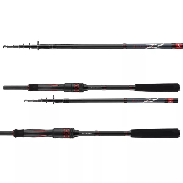 Daiwa Ninja X-Compact Spin 2,25m 5-30gr Teleskop-Spinnrute