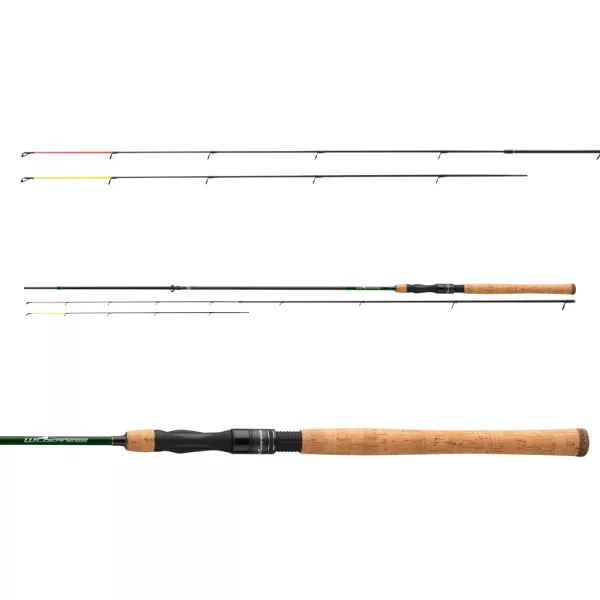 Daiwa Wilderness Coregone 2,40m 3-12gr 2+2-teilige Spinnrute