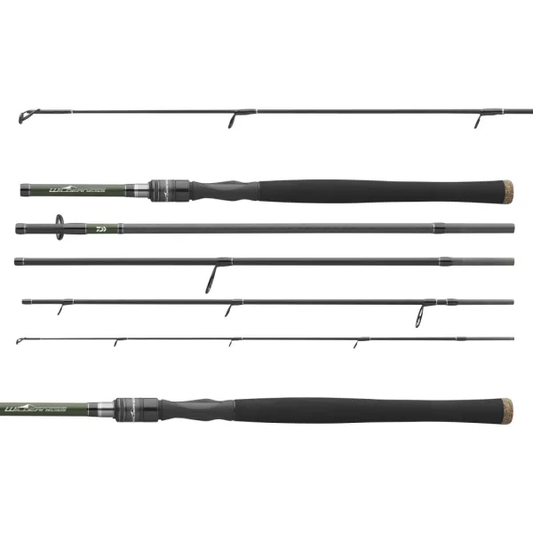 Daiwa Wilderness Travel 2,50m 10-50gr 5-teilige Spinnrute