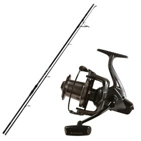   Maver Heavy Duty Carp 3,60m 3lbs 2-teilige Karpfenrute + Maver Caster 10000 Weitwurfrolle